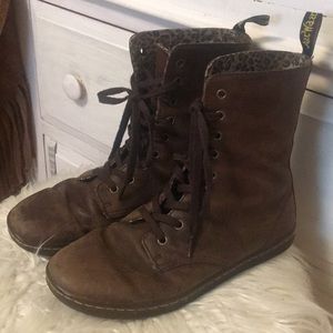 Dr martens leather boots